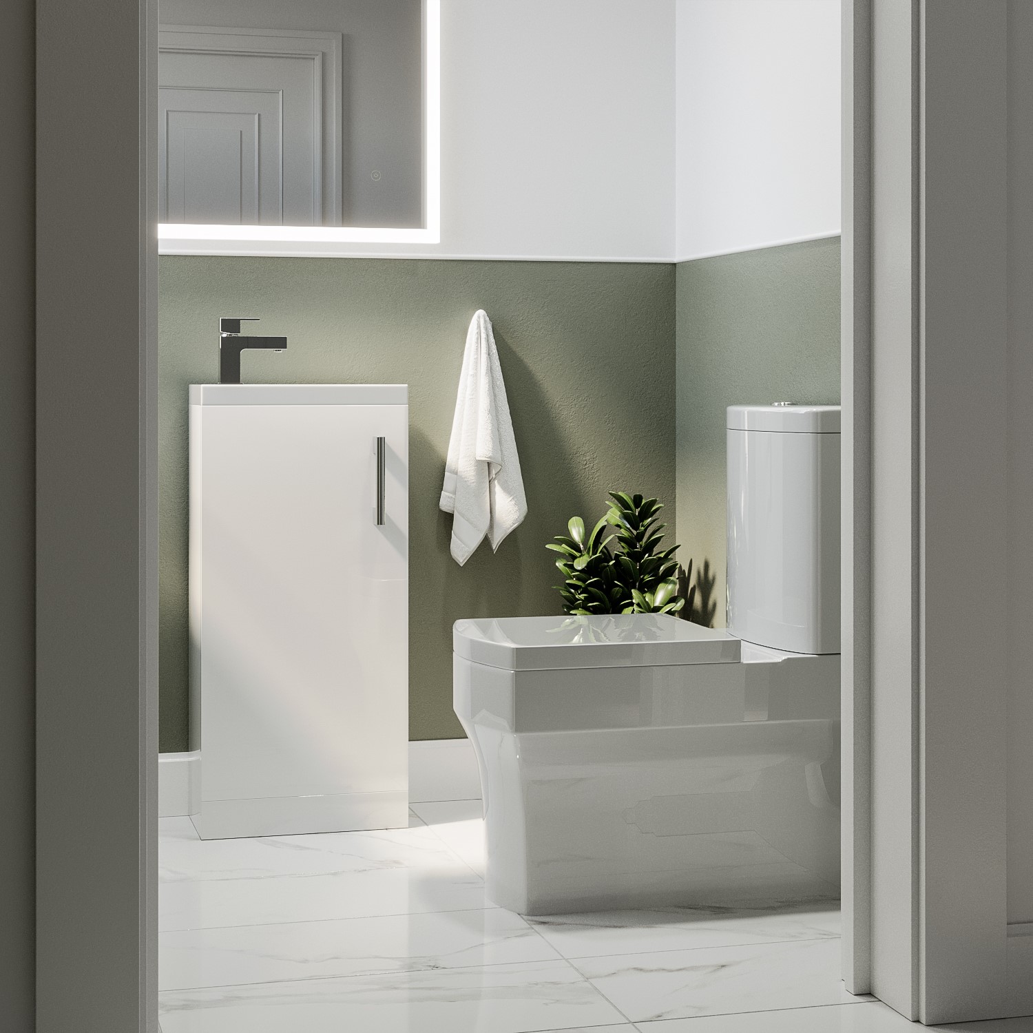 Toilet and Basin Suites.